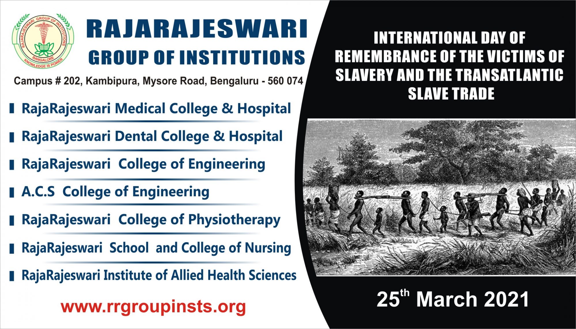 International Victims of Slavery day 2021