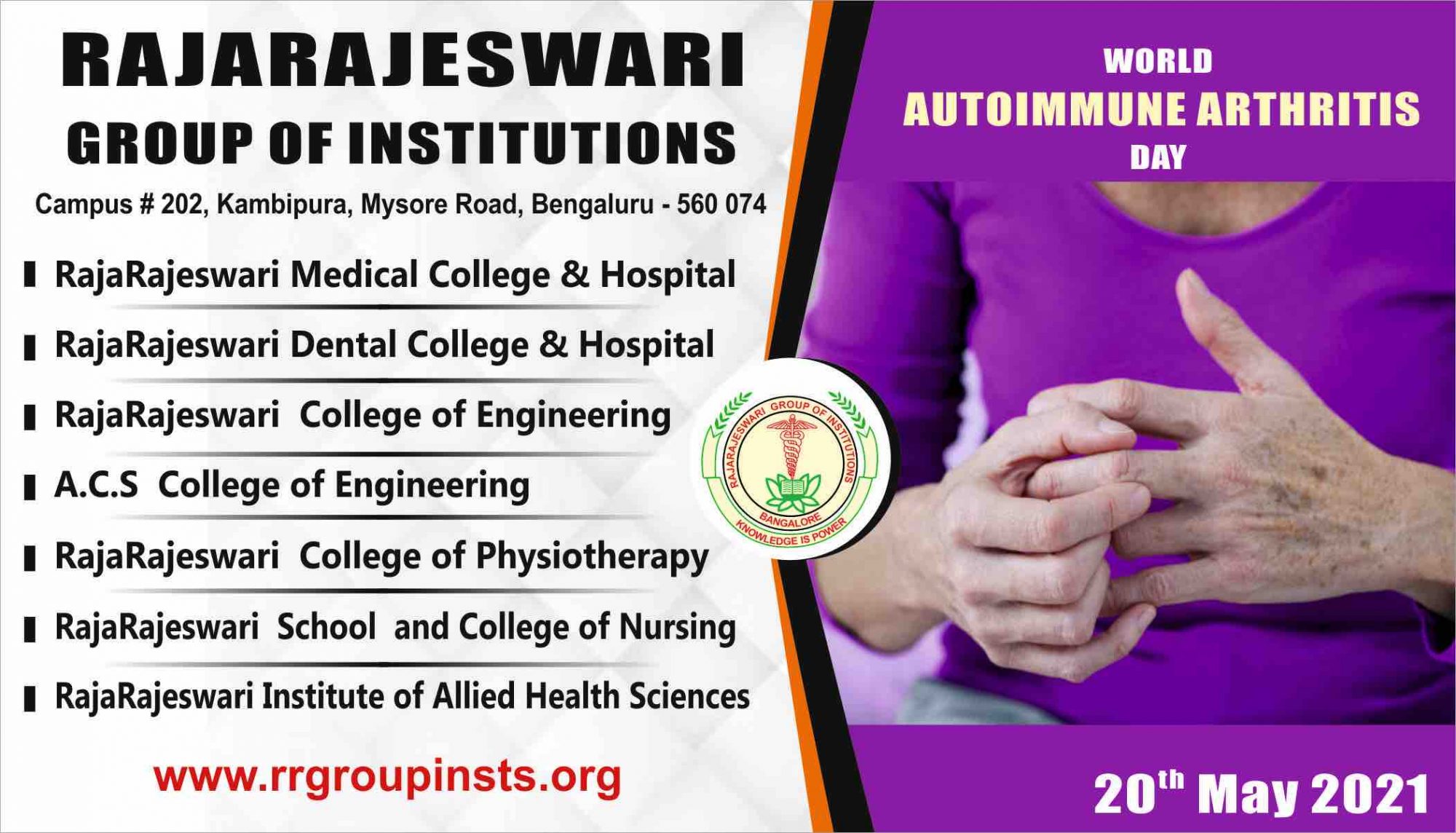 World Autoimmune Arthritis Day
