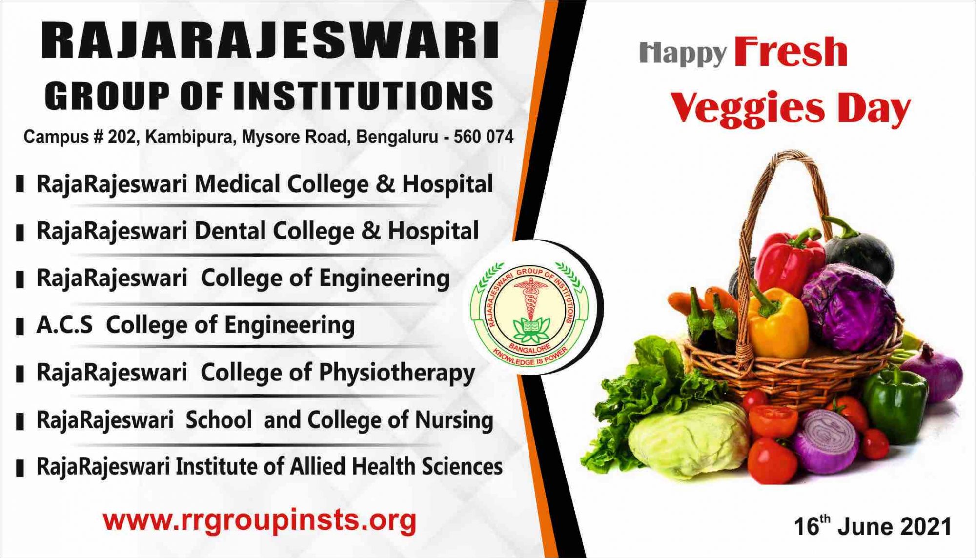 Fresh Veggies Day 2021