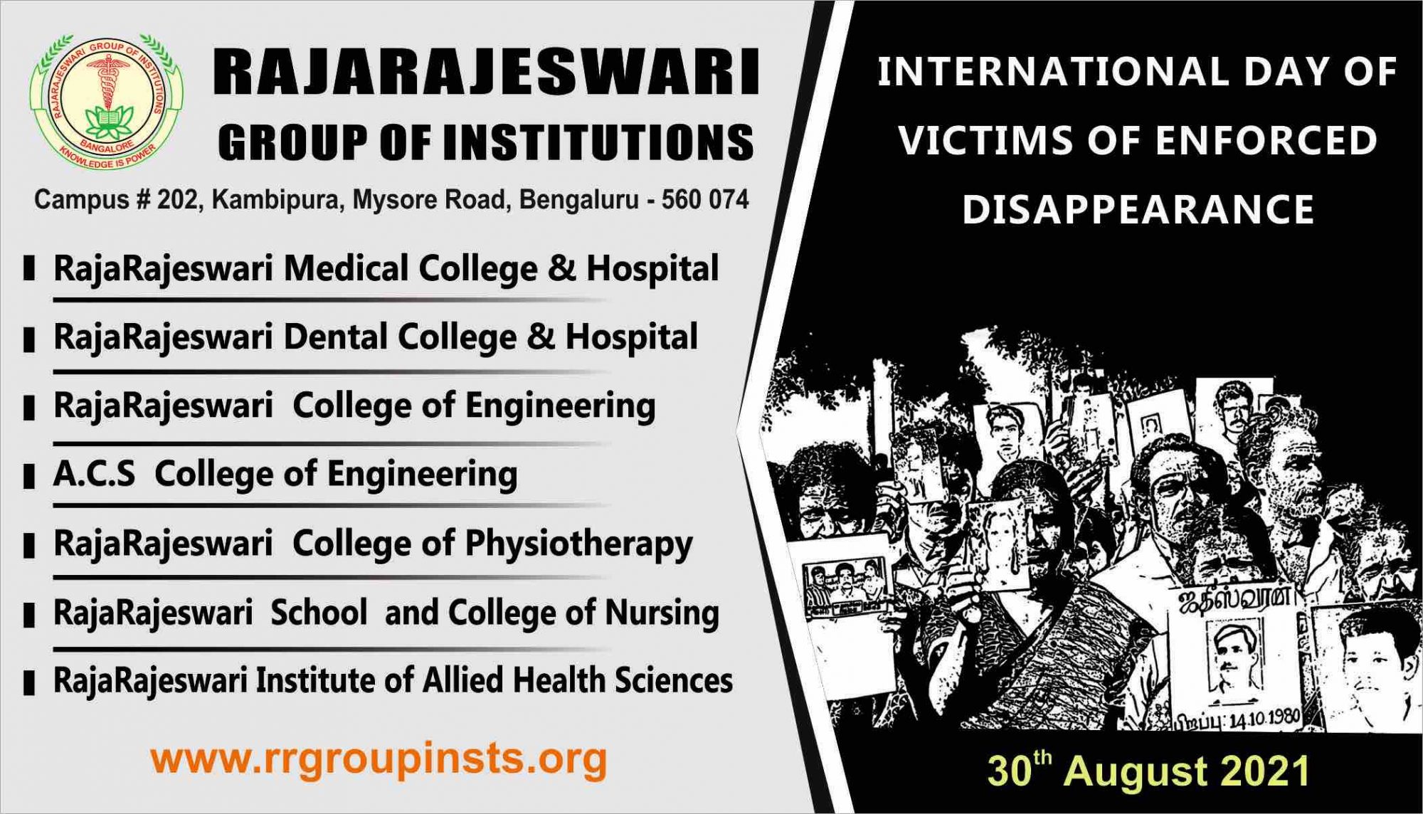 International Day of Victims of Enforced Disappearances 2021