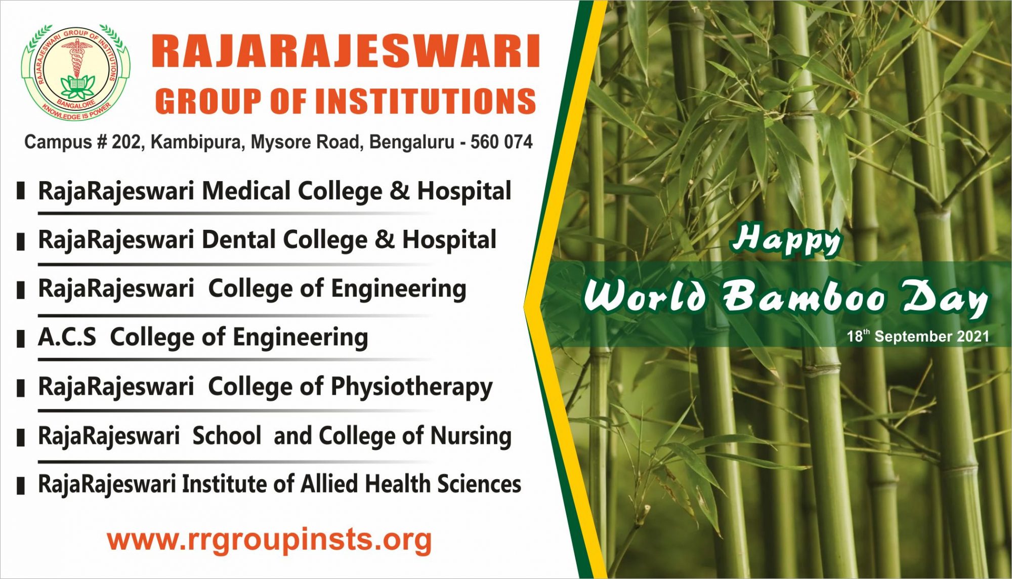 World Bamboo Day – 2021