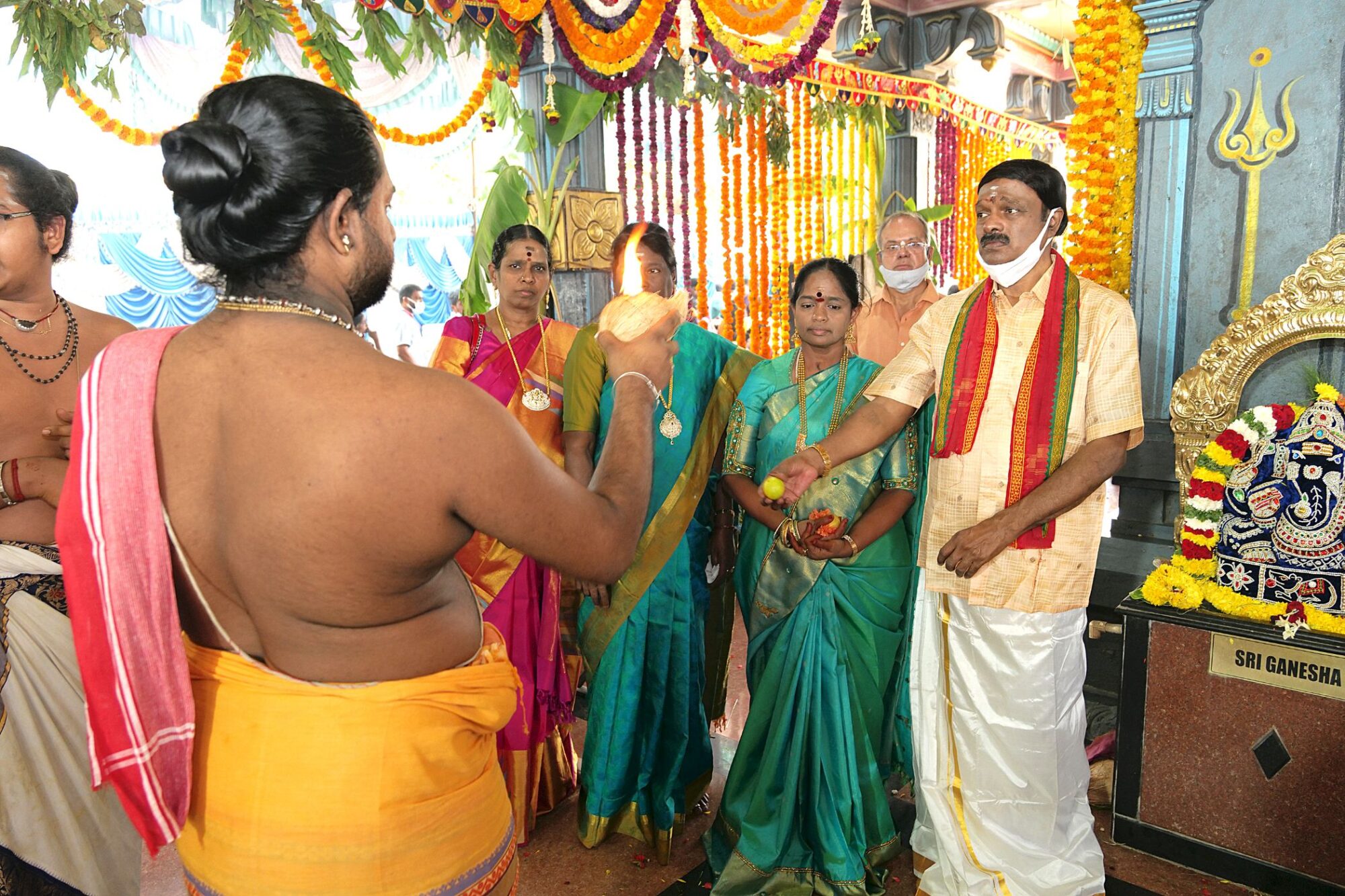 8th Varushabhishekam of Sri Rajarajeswari Temple