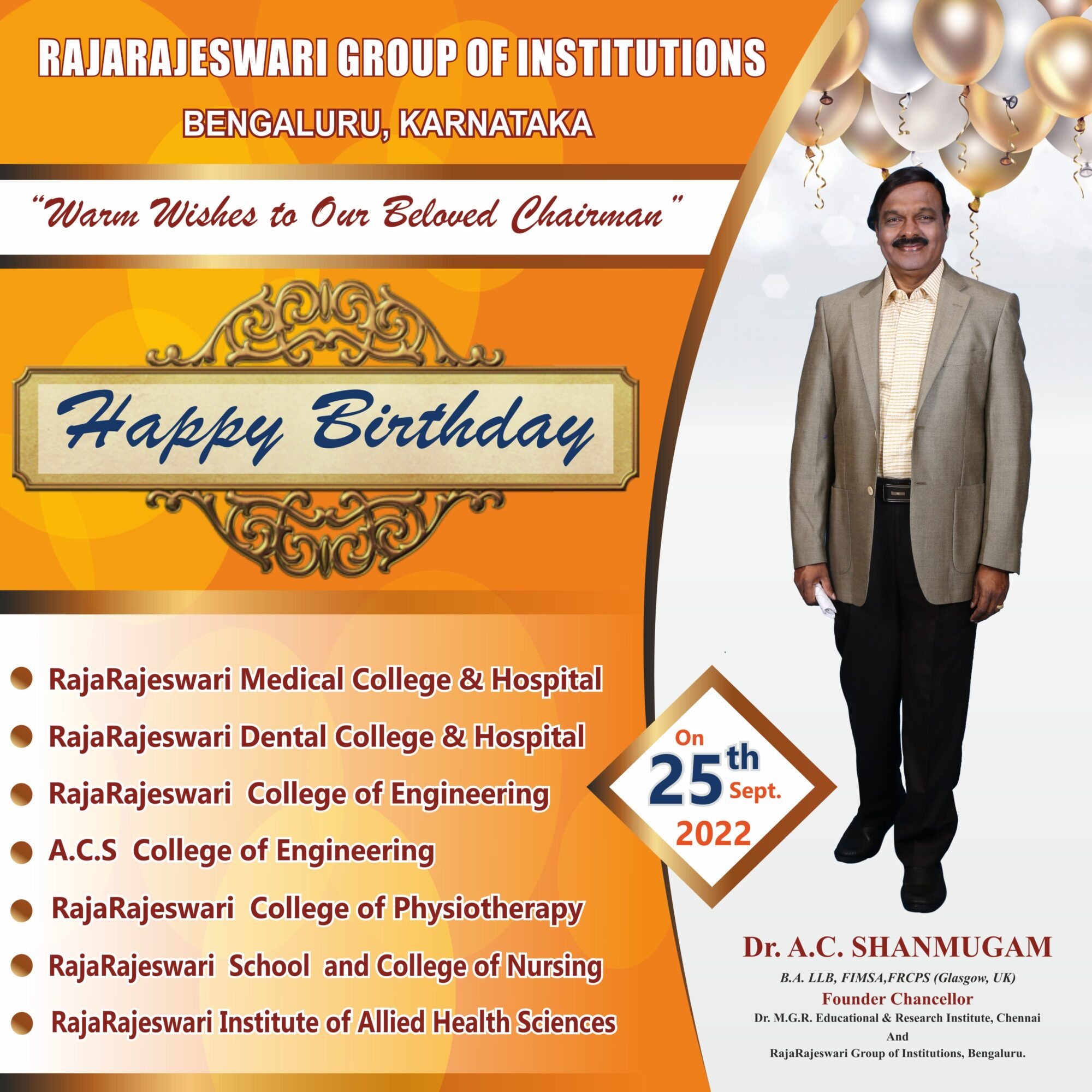 Hon’ble Chairman’s Birthday 2022