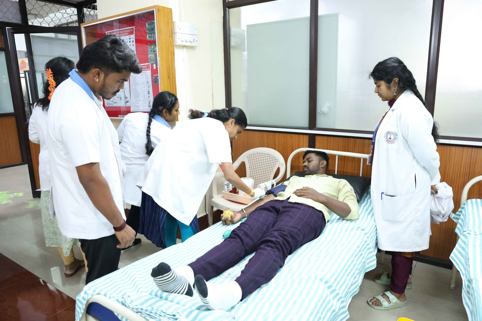 Voluntary blood donation Camp